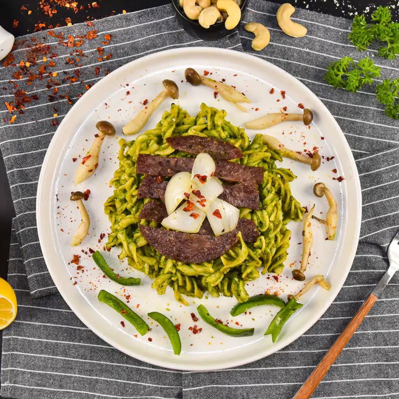 Menu Makanan Sehat Pasta Pesto